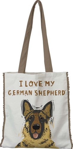 Sac toile amour berger - sac,
