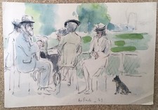 Dessin Original Aquarelle Paul