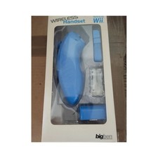 Nunchuk sans fil bleue nintendo wii neuf