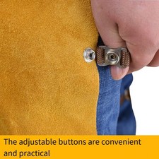 Tablier de soudure en cuir