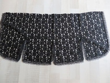 Coupon Dentelle Noire 1,18 /0,56 M