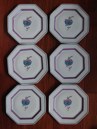 Limoges porcelaine assiettes - 6,