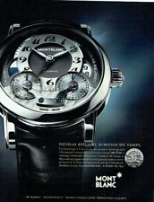 advertising 0521 2011 the watch Mont Blanc MB R200 Nicolas Rieussec