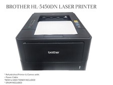 Brother HL‑L5450DN Laser Printer | Monochrome | Duplex | Network | 40 ppm