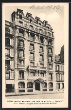 CPA Paris X, Hotel Royal Astoria, 173, Rue la Fayette 