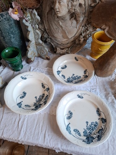Assiettes plates 1 creuse - 2,