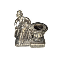 Antique Dollhouse - Small Planter - Antique Toy