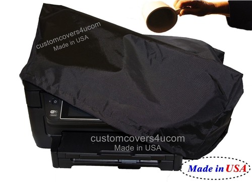 Black nylon water repellent - black,