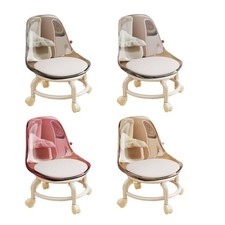 Tabouret bas à roulettes