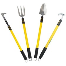 Outils de jardin télescopiques extensibles fourche bêche cultivateur...