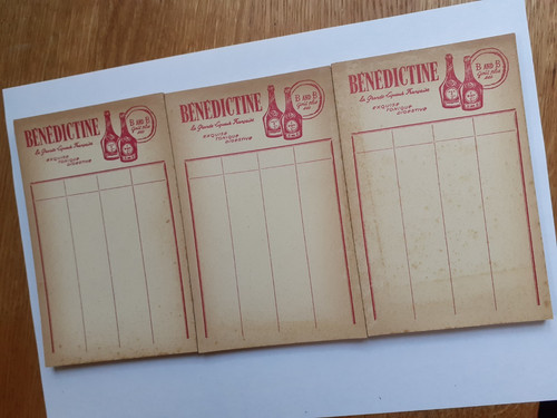 Benedictine carnets de - benedictine,