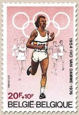 Oli1/S Belgique Belgium N° 1972 1980 Sports Ivo Van Damme, Médaillé Olympique