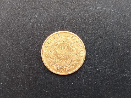 Pièce francs napoléon - francs, or