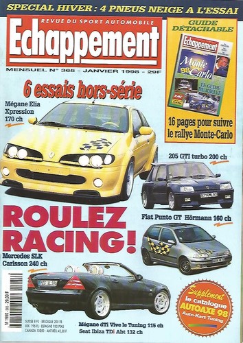 Echappement 365 monte carlo - n°365,