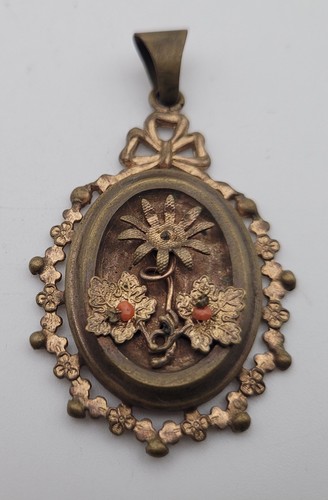 Ancien pendentif porte photo - ancien,