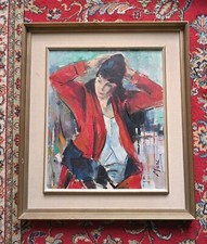 HST PORTRAIT FEMME POST-IMPRESSIONNISTE Rik Wouters Simon Lévy