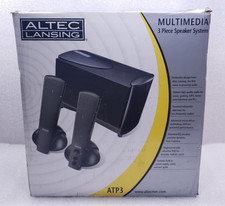 [NEW - OPEN BOX] Altec Lansing ATP3 2.1 Speaker System - 27 W RMS - Black #99