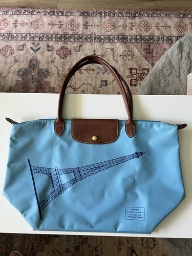 Longchamp pliage sky blue - longchamp,