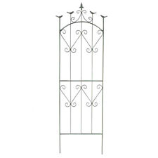 Treillage motifs oiseaux fer jardin potager 45x2x140cm