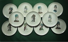 Faïence de Gien 11 Assiettes