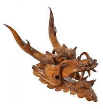 Statue Tête de Dragon 45cm