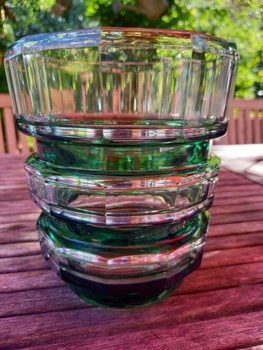 Vase cristal art - deco, val