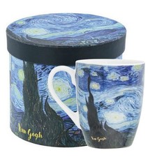 Tasse mug Enesco avec coffret cadeau Vincent Van Gogh (La Nuit Étoilée)