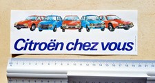 original old sticker Citroen GS CX BX LNA VISA car vintage collection 