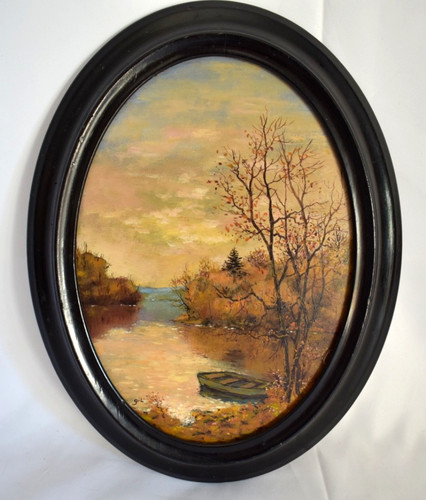 Joli tableau ancien - joli, gil