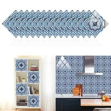 5 STICKERS AUTOCOLLANT MOSAIQUE CARREAU CARRELAGE ANCIEN MUR SOL 12x12cm 9