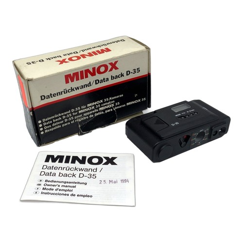 Minox databack en boîte - minox,
