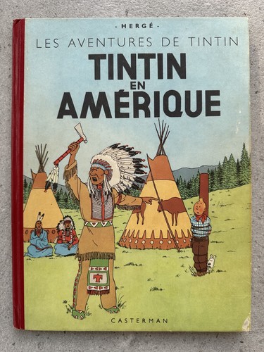 Tintin amérique hergé - tintin,