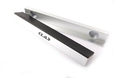 Jeu de 2 mors magnétiques 200mm revêtement caoutchouc pour étau OM 4068 - EG 705