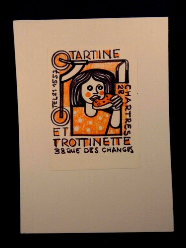 Dessin feutre tartine - dessin, et