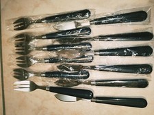 Dessert Cutlery - 6 Knives + 6 Forks