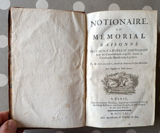 Notionaire ou mémorial