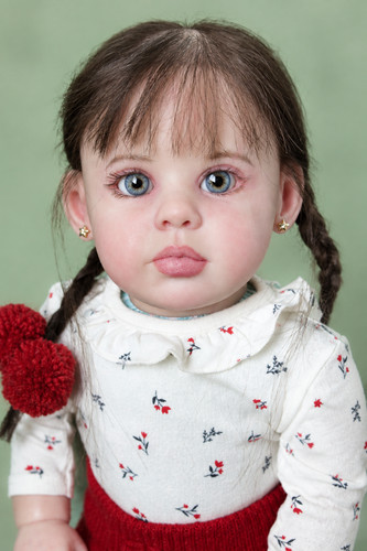 Reborn toddler baby doll - , nele