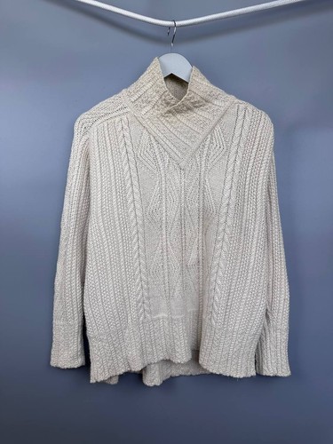 Pull col châle tricoté