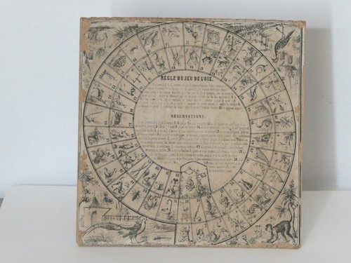 Jeu oie ancien - jeu,