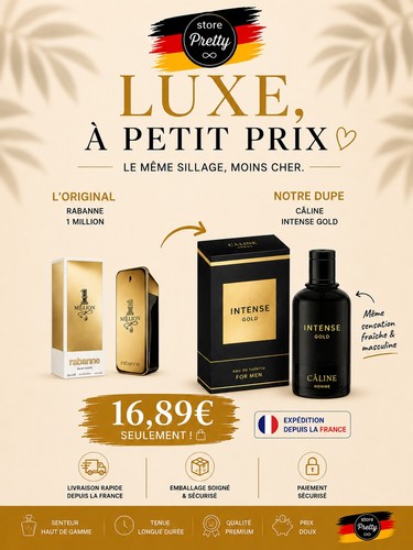 Câline eau toilette or - cÂline,