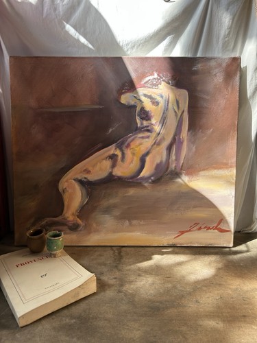 Peinture sur toile - peinture,