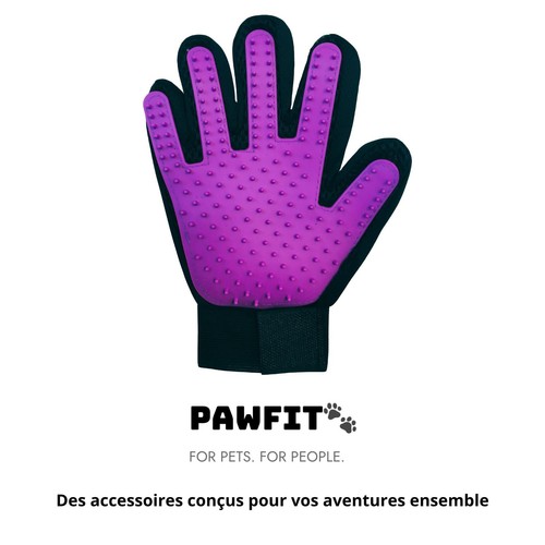 Gants toilettage brosse - gants,