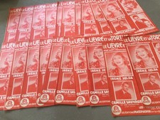 LOT DE  20 PARTITIONS