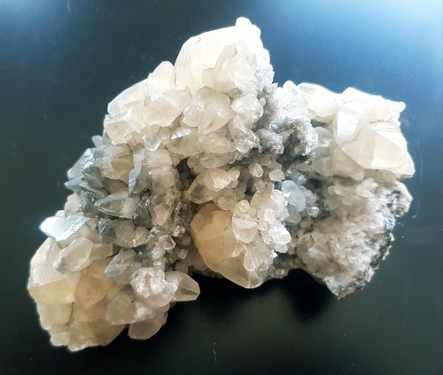 515g calcite sphalérite - calcite,,