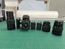 Bronica ETRSI + PE50mm + dos + notice FR et accessoires, complet