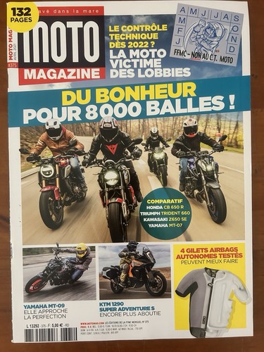 Moto magazine 375 avril - moto,