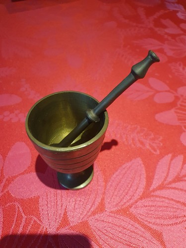 Mortier pilon laiton - mortier, en