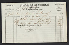 "SAINT-CLAUDE (39) WOODEN TOYS / BILBOQUET TOPIE "Claude LAMBERGEON" in 1868