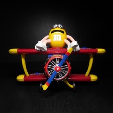 N8980 M&MS Mars Propeller Aircraft Vintage Design Toy Pub