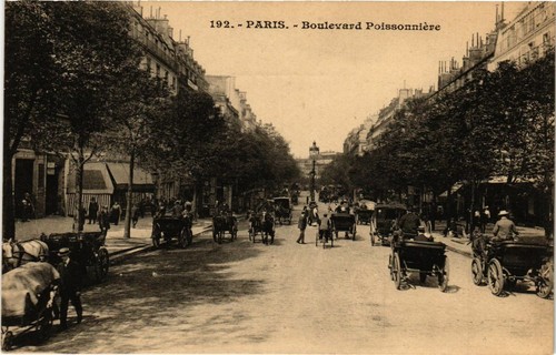 Cpa paris boulevard - 2e,